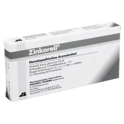 ZINKORELL Ampullit, 10X1 ml ZINKORELL Ampullit, 10X1 ml