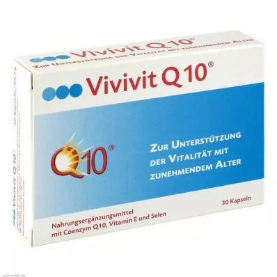 VIVIVIT Q10-kapselit, 30 kapselia VIVIVIT Q10-kapselit, 30 kapselia