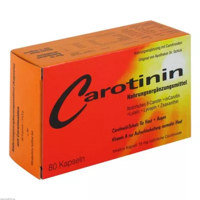 CAROTININ Kapselit, 80 kpl