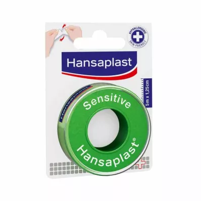 HANSAPLAST Herkkä kiinnityslaastari 1,25 cm x 5 m, 1 kpl