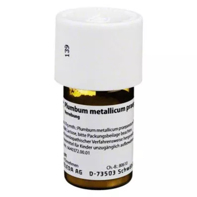 PLUMBUM METALLICUM praep. D 6 trituraatio, 20 g