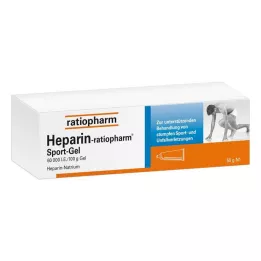HEPARIN-RATIOPHARM Urheilugeeli, 50 g
