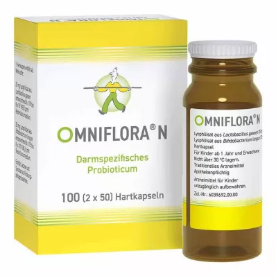 OMNIFLORA N kovat kapselit, 100 kpl