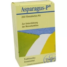 ASPARAGUS P Kalvopäällysteiset tabletit, 200 kpl