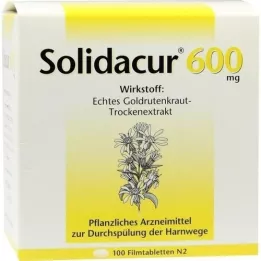 SOLIDACUR 600 mg kalvopäällysteiset tabletit, 100 kpl