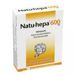 NATU HEPA 600 mg päällystetyt tabletit, 20 kpl