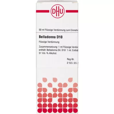 BELLADONNA D 10 -laimennos, 50 ml