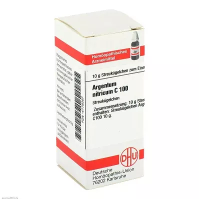 ARGENTUM NITRICUM C 100 palloa, 10 g