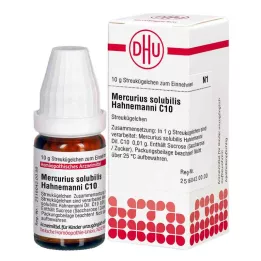 MERCURIUS SOLUBILIS Hahnemanni C 10 palloa, 10 g