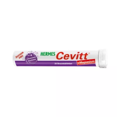 HERMES Cevitt+Magnesium-hapettavat tabletit, 20 kpl HERMES Cevitt+Magnesium-hapettavat tabletit, 20 kpl