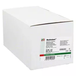 MOLLELAST Siteet 8 cmx4 m steriili yksittäispakattu, 20 kpl