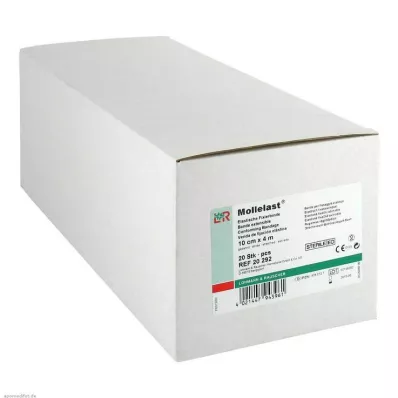 MOLLELAST Siteet 10 cmx4 m steriili yksittäispakattu, 20 kpl