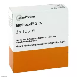 METHOCEL 2-prosenttiset silmätipat, 3X10 g