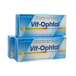 VIT OPHTAL 10 mg luteiinitableteilla, 90 kpl