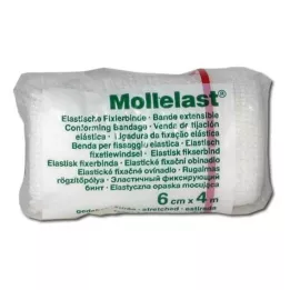 MOLLELAST Side 6 cmx4 m valkoinen, 1 kpl
