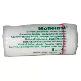 MOLLELAST Siteet 8 cmx4 m valkoinen, 1 kpl