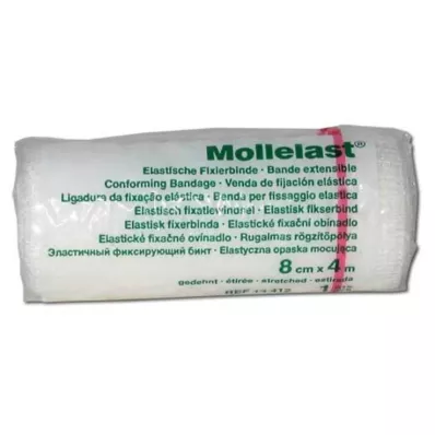 MOLLELAST Siteet 8 cmx4 m valkoinen, 1 kpl