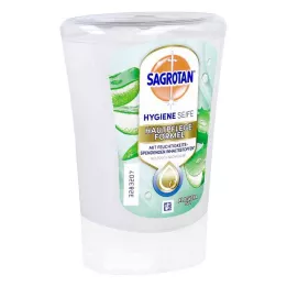 SAGROTAN No-Touch-täydennyslataus Aloe Vera -käsisaippua, 250 ml