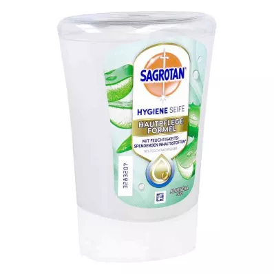 SAGROTAN No-Touch-täydennyslataus Aloe Vera -käsisaippua, 250 ml SAGROTAN No-Touch-täydennyslataus Aloe Vera -käsisaippua, 250 ml