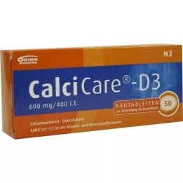 CALCICARE D3-purutabletit, 50 kpl