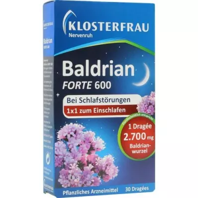 KLOSTERFRAU Baldr.forte 600 Nervenruh üb.Tabl., 30 kpl