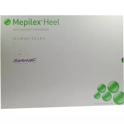 MEPILEX Kantapäävaahtosidos 13x20 cm steriili, 5 kpl