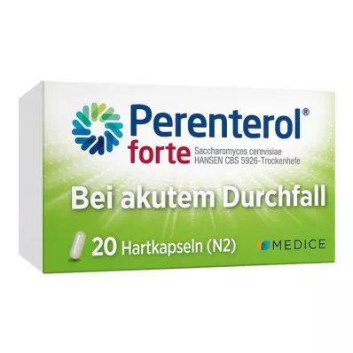 PERENTEROL forte 250 mg kapselit, 20 kpl PERENTEROL forte 250 mg kapselit, 20 kpl