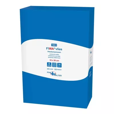 VLIESKOMPRESSEN 10x20 cm ei-steriili 6x, 100 kpl