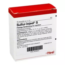 SULFUR INJEEL S Ampullit, 10 kpl