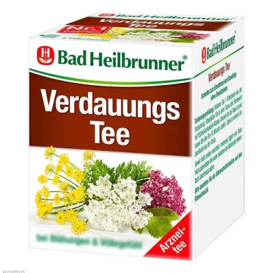 BAD HEILBRUNNER Ruoansulatusta edistävä suodatinpussi, 8X2.0 g BAD HEILBRUNNER Ruoansulatusta edistävä suodatinpussi, 8X2.0 g