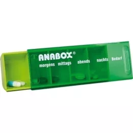 ANABOX Päivälaatikko vaaleanvihreä, 1 kpl
