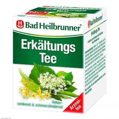 BAD HEILBRUNNER Kylmä tee N-suodatinpussi, 8X2.0 grammaa