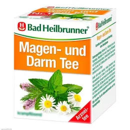 BAD HEILBRUNNER vatsa- ja suolistotee N suodatinpussi, 8X1.75 grammaa