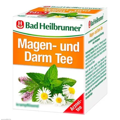 BAD HEILBRUNNER vatsa- ja suolistotee N suodatinpussi, 8X1.75 grammaa BAD HEILBRUNNER vatsa- ja suolistotee N suodatinpussi, 8X1.75 grammaa