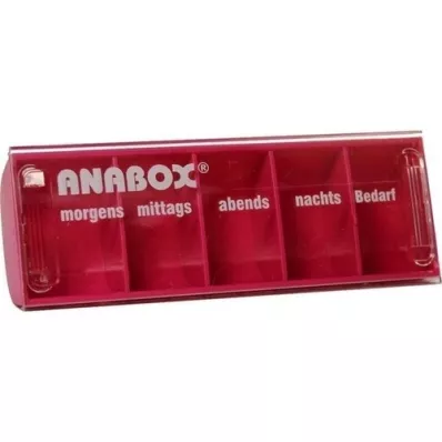ANABOX Päivärasia vaaleanpunainen, 1 kpl