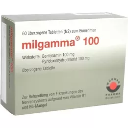 MILGAMMA 100 mg päällystetyt tabletit, 60 kpl