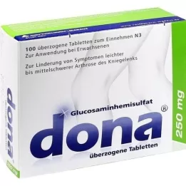 DONA 250 mg päällystetyt tabletit, 100 kpl