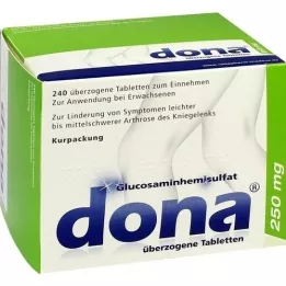 DONA 250 mg päällystetyt tabletit, 240 kpl