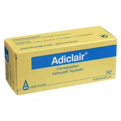 ADICLAIR Kalvopäällysteiset tabletit, 50 kpl