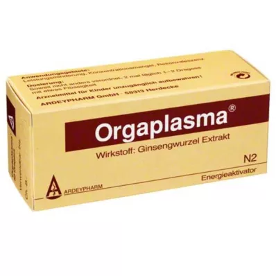 ORGAPLASMA päällystetyt tabletit, 50 kpl ORGAPLASMA päällystetyt tabletit, 50 kpl