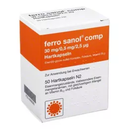 FERRO SANOL vrt. Kovat caps.w.msr.overz.pelletit, 50 kpl