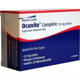 OCUVITE Täydelliset 12 mg luteiinikapselit, 60 kapselia