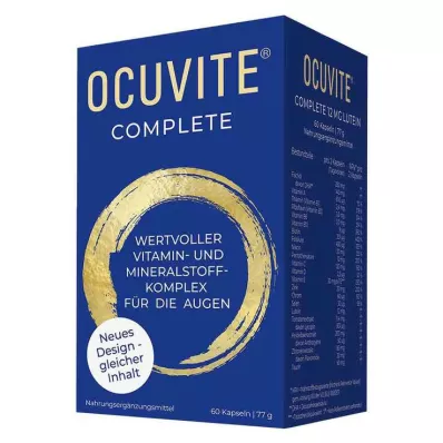 OCUVITE Täydelliset 12 mg luteiinikapselit, 60 kapselia