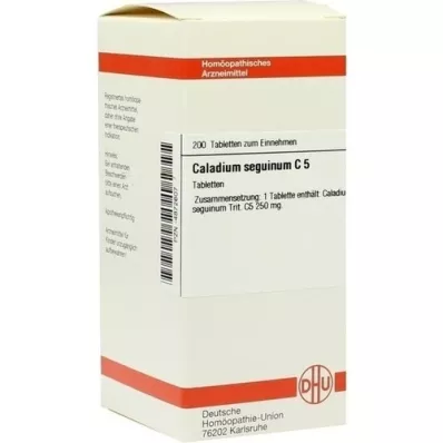 CALADIUM seguinum C 5 tablettia, 200 kpl