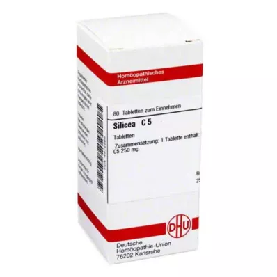 SILICEA C 5 tablettia, 80 kpl