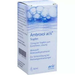 AMBROXOL acis tippoja, 50 ml