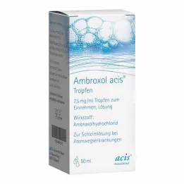 AMBROXOL acis tippoja, 50 ml