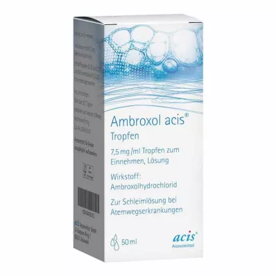 AMBROXOL acis tippoja, 50 ml
