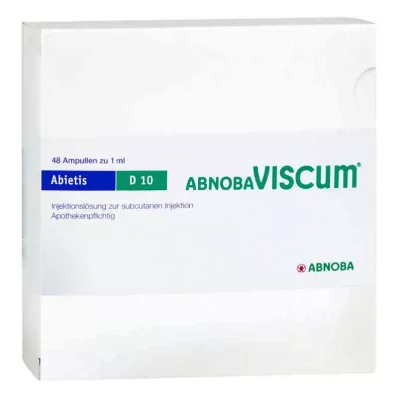 ABNOBAVISCUM Abietis D 10 ampullia, 48 kpl