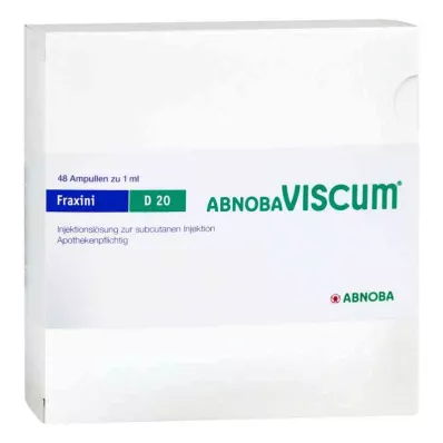 ABNOBAVISCUM Fraxini D 20 ampullia, 48 kpl ABNOBAVISCUM Fraxini D 20 ampullia, 48 kpl